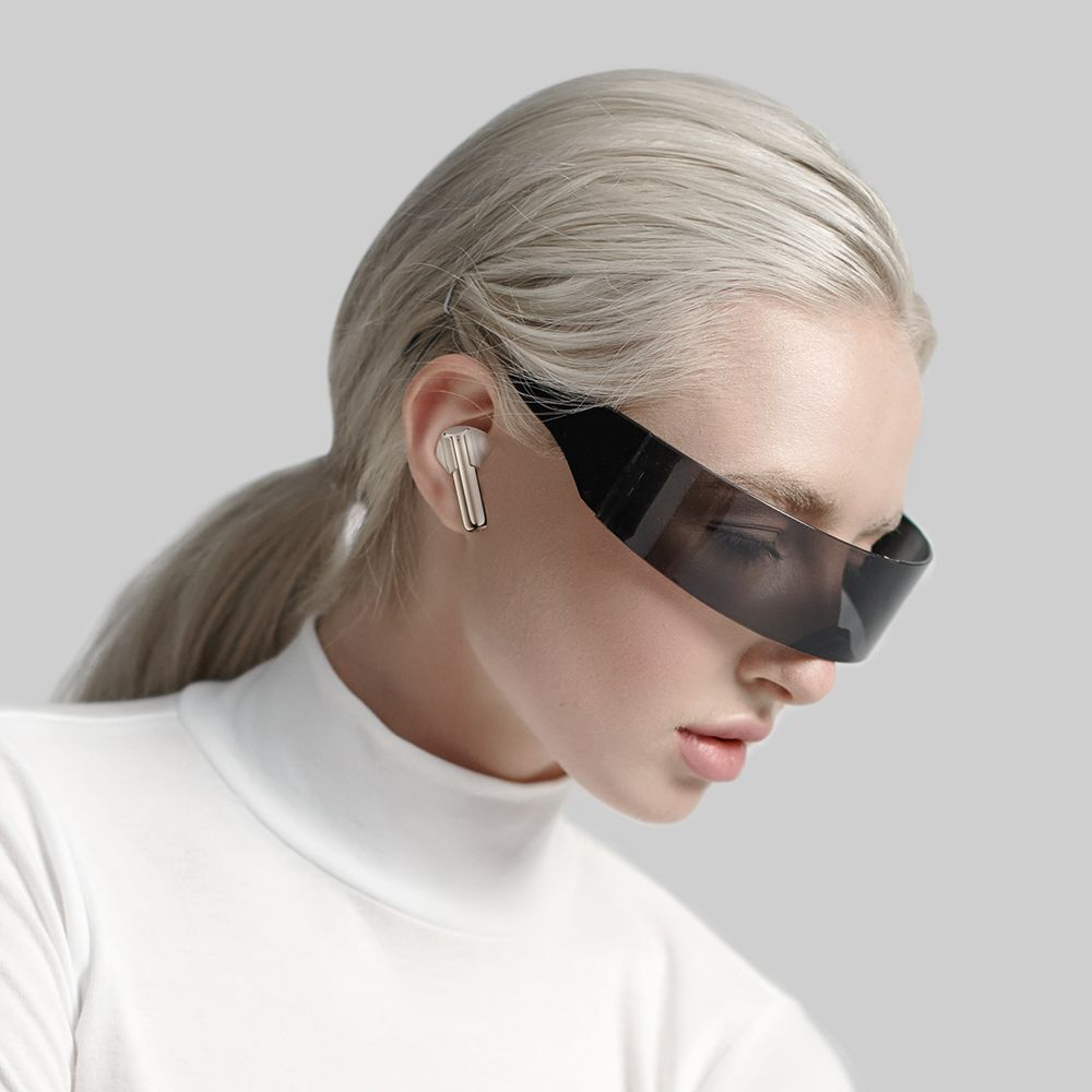 Беспроводные наушники Xiaomi Rotating TWS Earphone серые