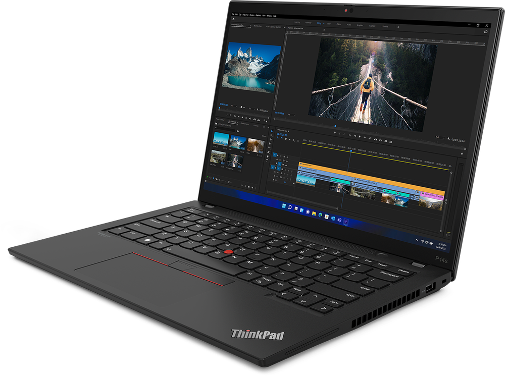 Ноутбук Lenovo ThinkPad P14s Gen 3 Black (21D8002MUS)