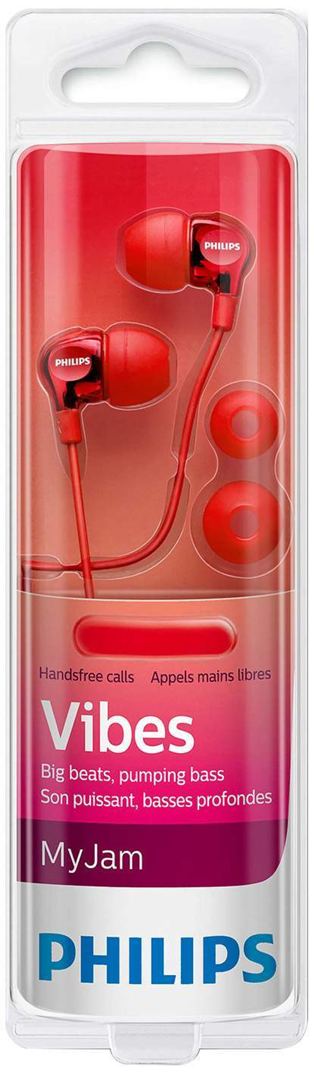 Наушники Philips SHE3705 Red