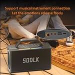 Портативная колонка Sodlk S1115 200W Grey