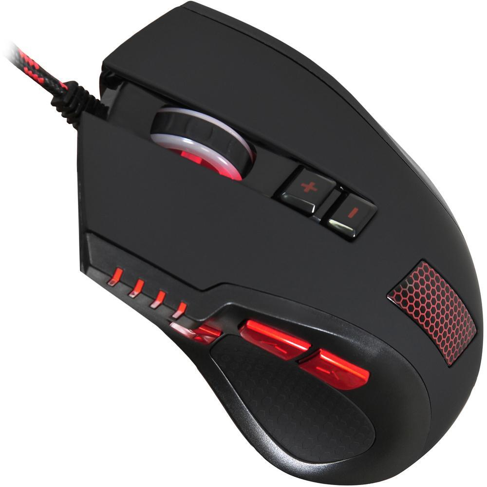 Проводная игровая мышь OKLICK 806G черный