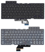 Клавиатура для Asus ROG GU502 черная c подсветкой маленький энтер