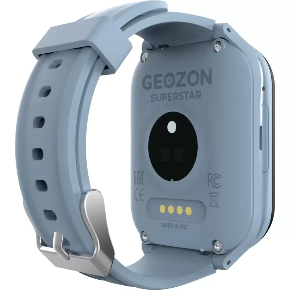 Детские часы Geozon Superstar голубые + связь в подарок