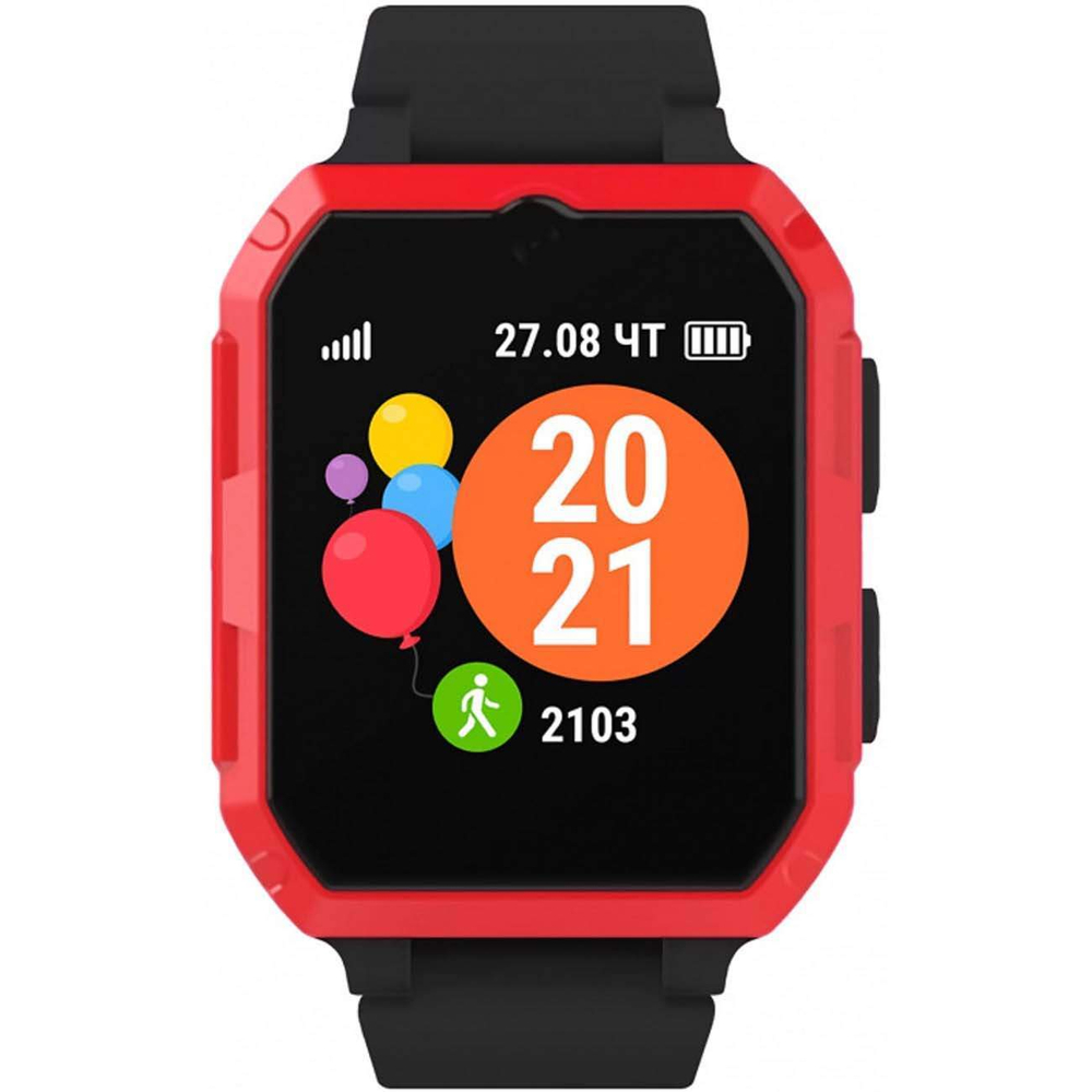 Смарт-часы Geozon Ultra Black/Red (G-W15BLKR)