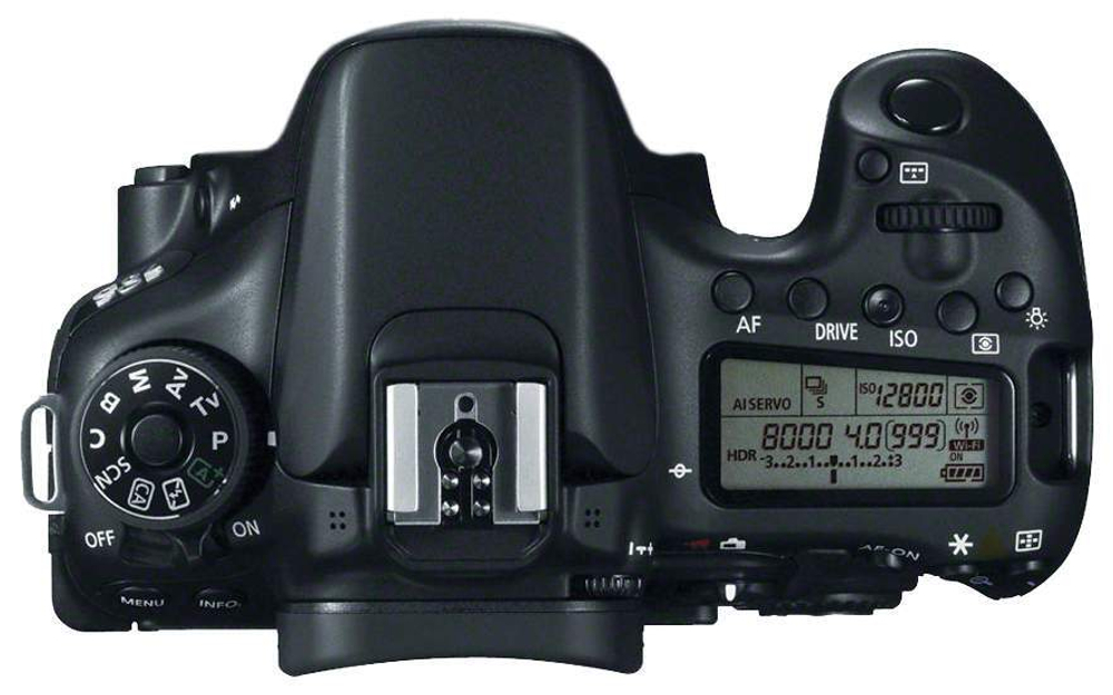 Фотоаппарат зеркальный Canon EOS 70D Body Black