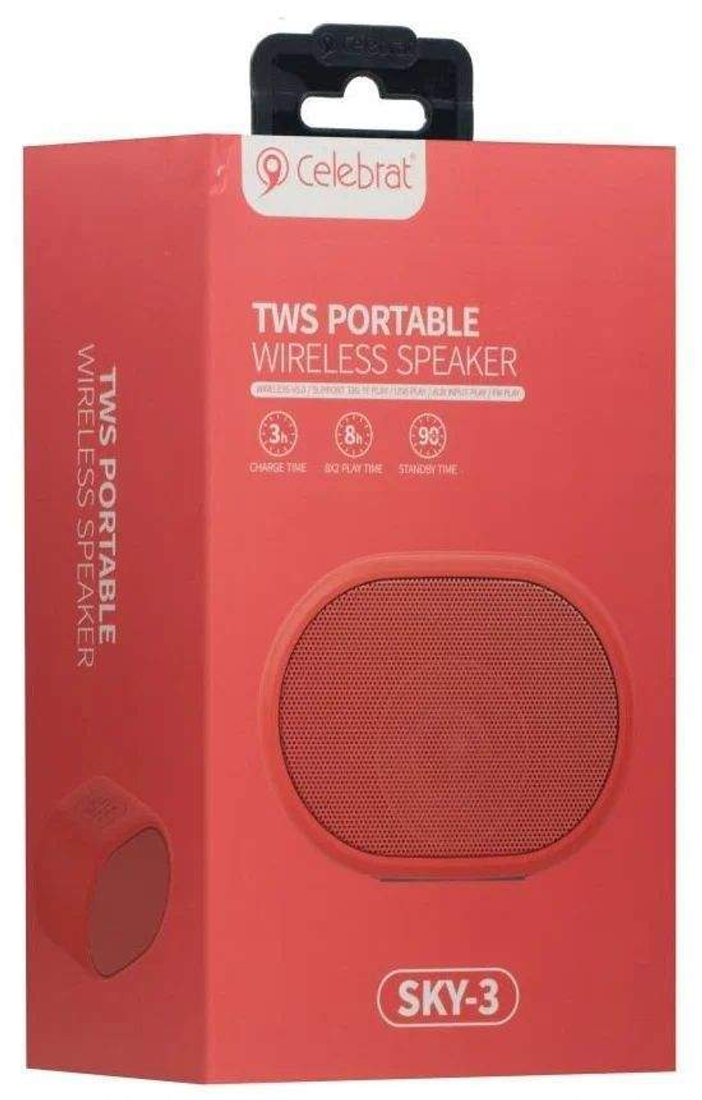 Портативная колонка SKY-3 Red (SKY-3 Red)