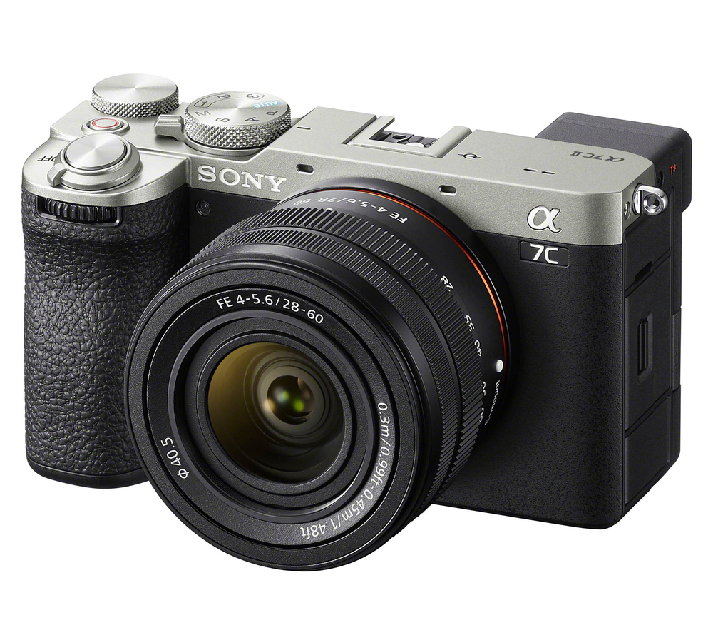 Фотоаппарат беззеркальный Sony a7C II Kit 28-60mm, серебристый