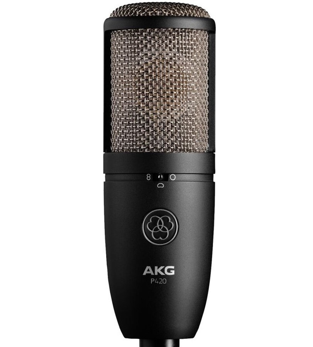 Микрофон AKG AKG P420 w/ RF-X, Pop Filter, Stand &amp; Cable Bundle