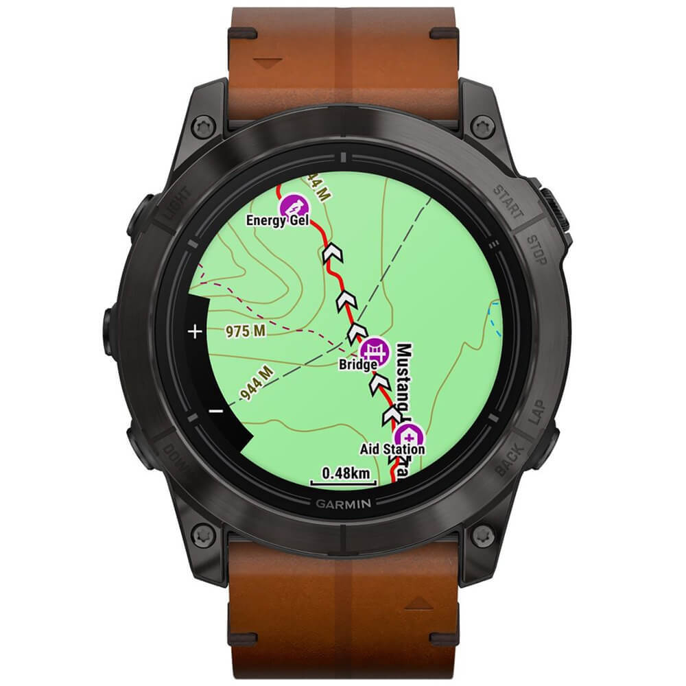 Смарт-часы Garmin Epix Pro Gen 2 черный/коричневый (154534)