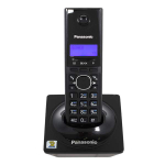 DECT телефон Panasonic KX-TG1711RUB черный