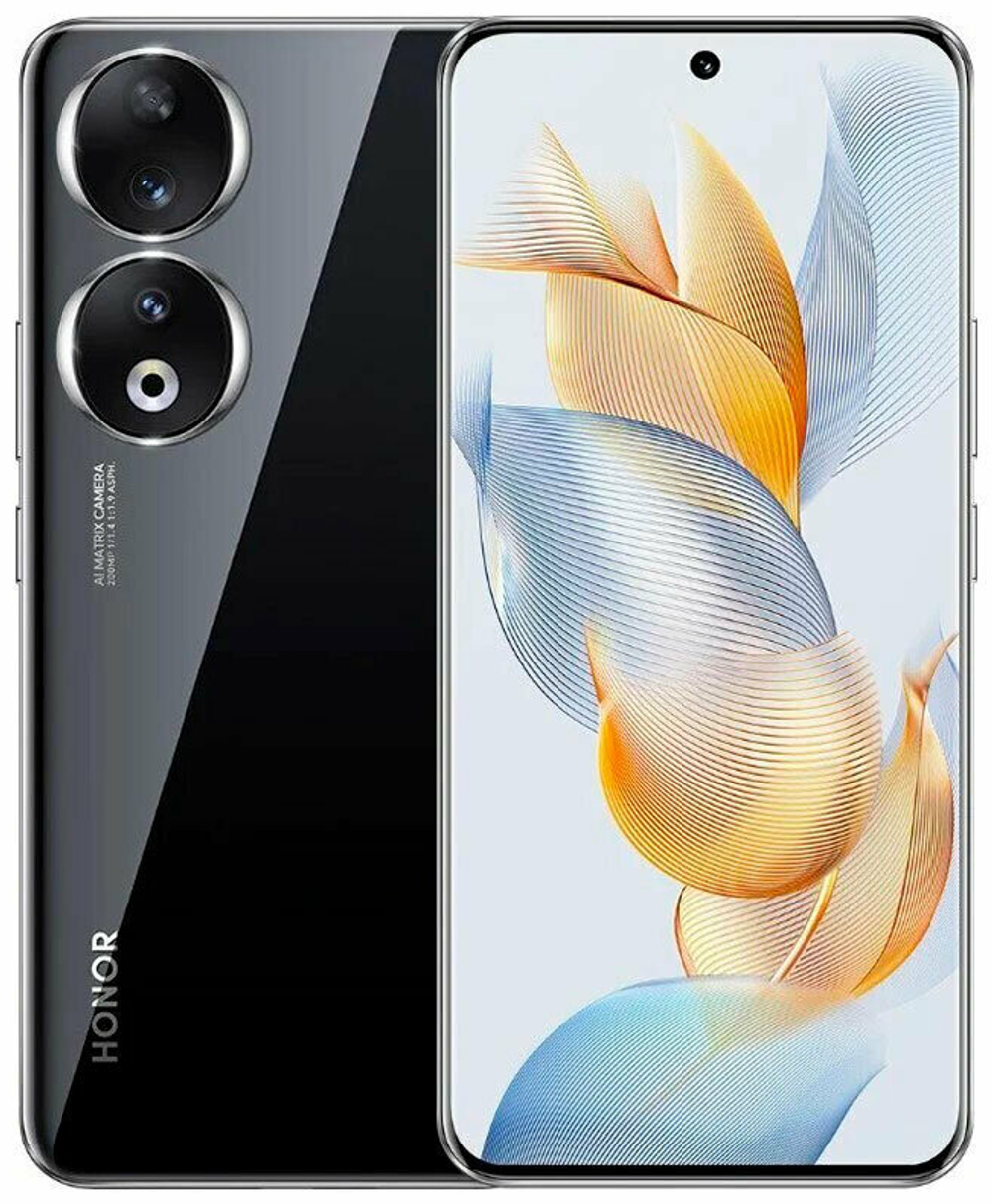 Смартфон Honor 90 12/512GB Midnight Black (REA-NX9)