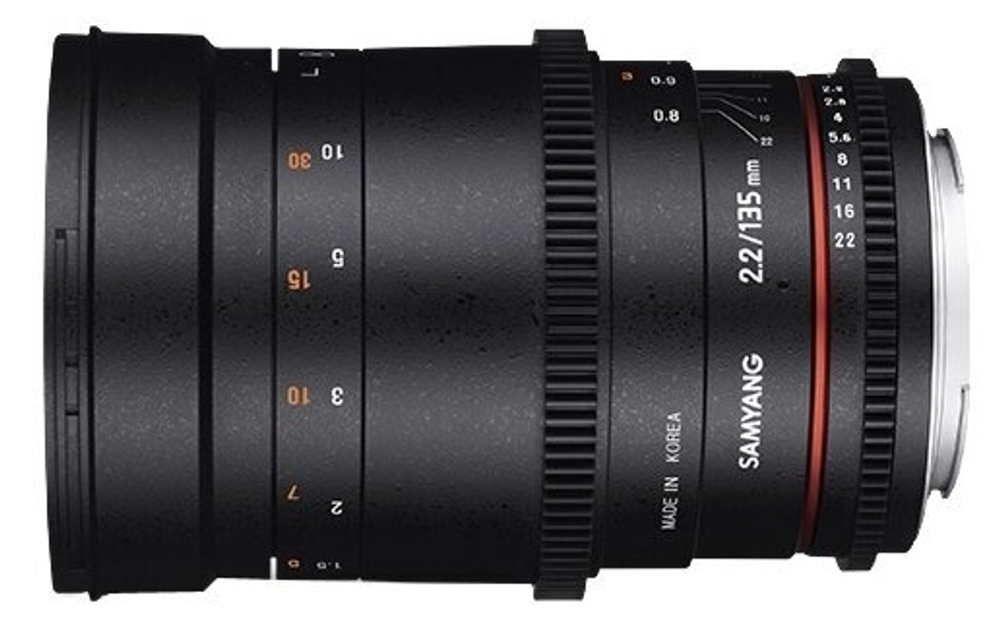 Объектив Samyang 135mm T2.2 VDSLR MK2 Fujifilm X