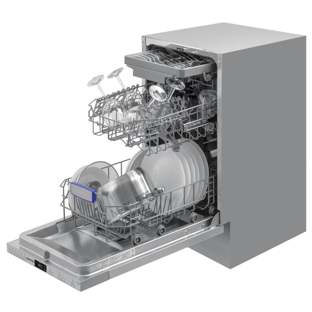 Встраиваемая посудомоечная машина Meferi MDW4563 POWER