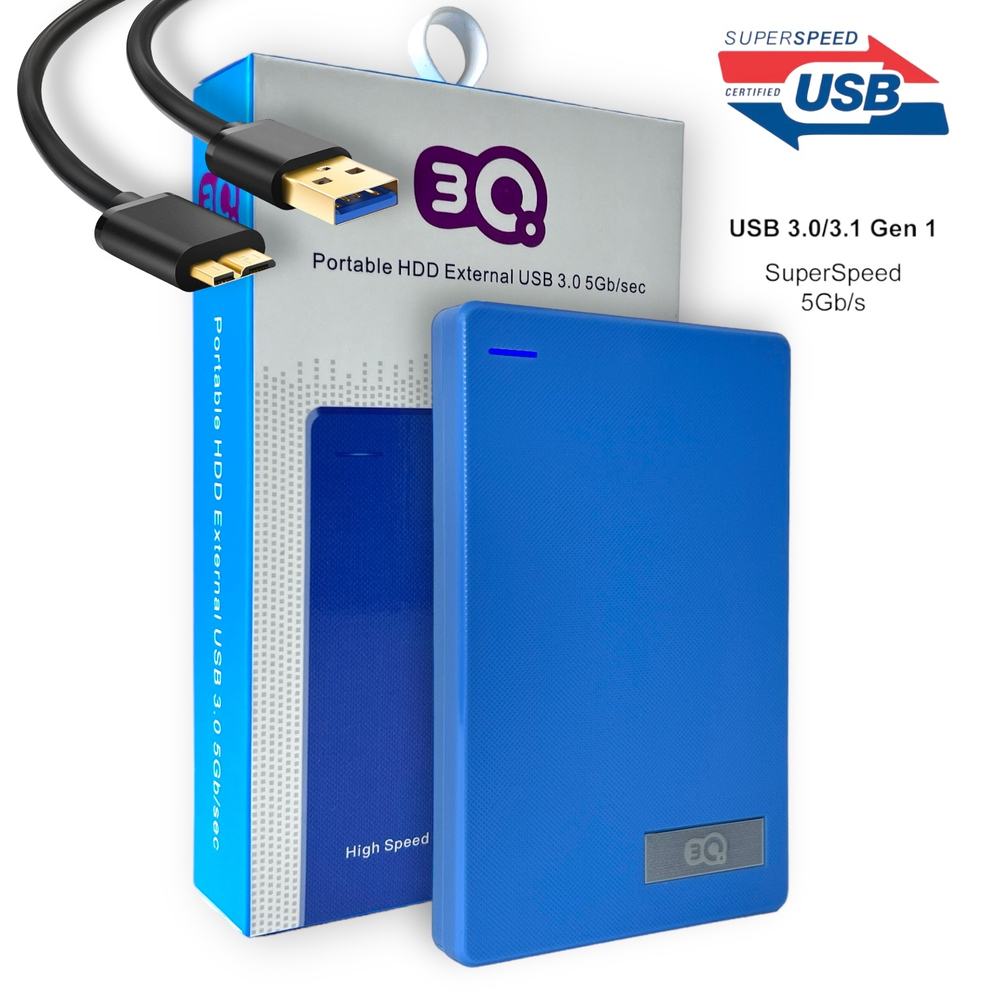 Внешний жесткий диск 3Q 3QHDD-S180H-1000 1 ТБ (105629)