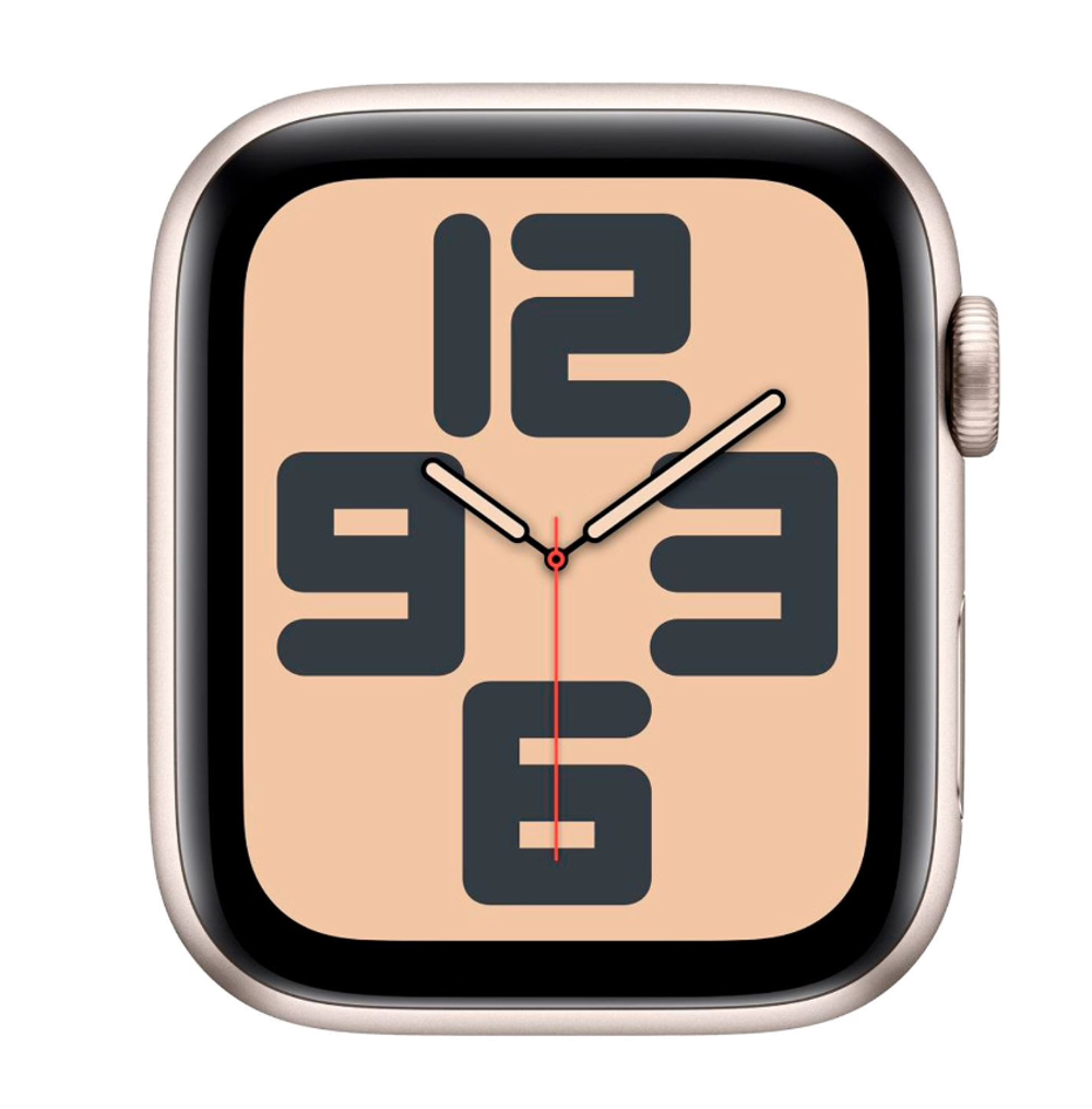 Смарт-часы Apple Watch SE 2023 GPS 44mm Starlight Case with Starlight Sport Band S/M