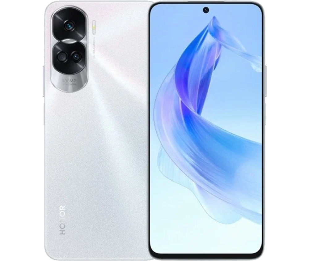 Смартфон Honor 90 Lite 8/256GB Titanium Silver (5109ATXA)