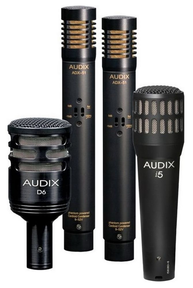 Комплект микрофонов Audix DP-QUAD 4-Piece Drum Mic Pack