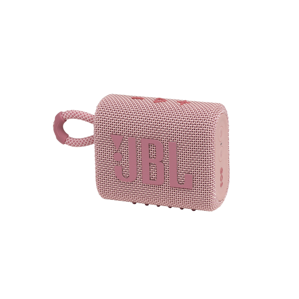 Портативная колонка JBL Go 3 Pink