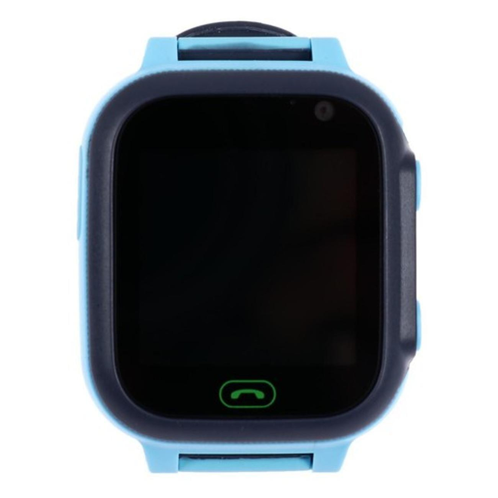 Детские смарт-часы Windigo AM-15, 1.44", 128x128, SIM, 2G, LBS, камера 0.08 Мп, голубые