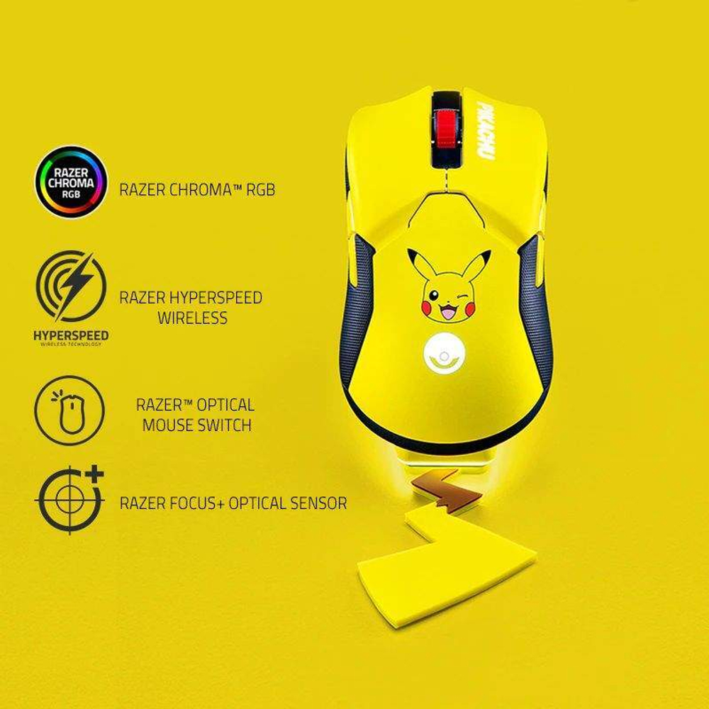 Беспроводная игровая мышь Razer Viper Ultimate желтый (RZ01-03050700)