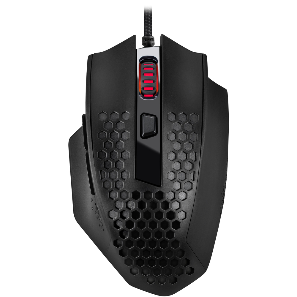 Мышь Redragon Bomber черный оптическая (12400dpi) USB
