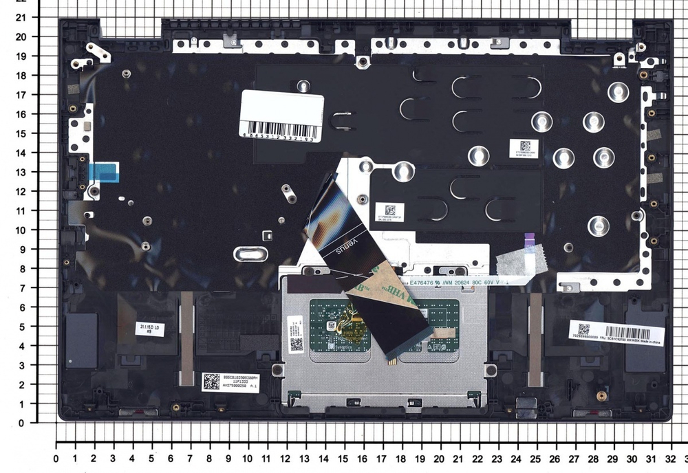 Клавиатура OEM для ноутбука Lenovo ThinkBook 14s Yoga ITL