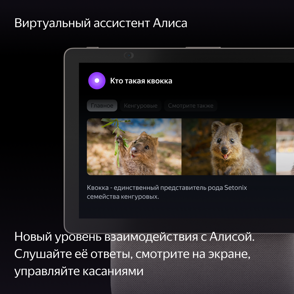 Умная колонка Яндекс Станция Дуо Макс с Алисой с Zigbee Beige (YNDX-00055BIE)