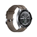 Смарт-часы Xiaomi Watch 2 Pro - Bluetooth Silver Case with Brown Leather Strap
