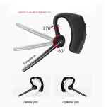 Беспроводная Bluetooth гарнитура Taymlux К6 черная