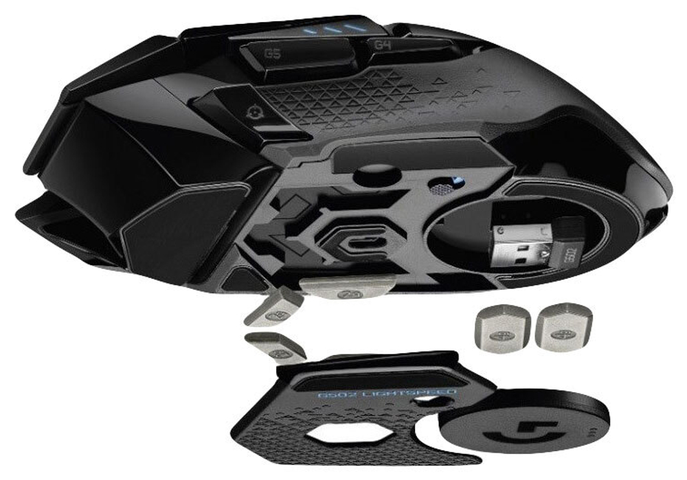 Беспроводная игровая мышь Logitech G502 Lightspeed Black (910-005567)