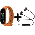 Смарт-часы BandRate Smart BRSM333PLBO-SET1 с беспроводными наушниками