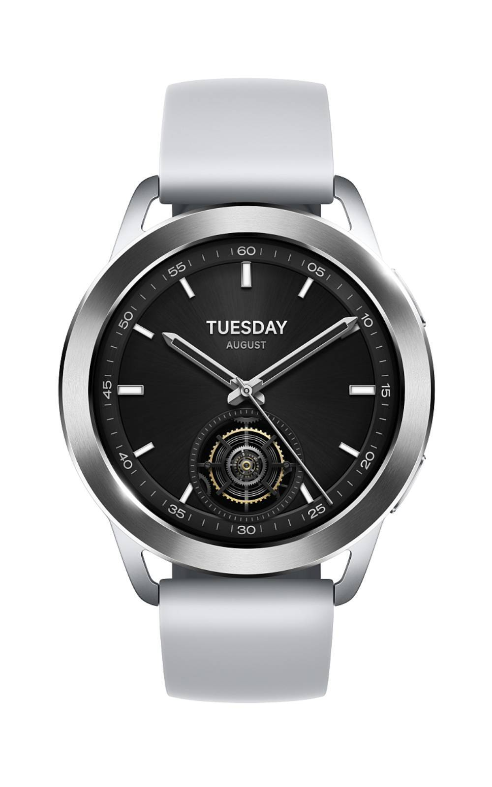 Смарт-часы Xiaomi Watch S3 серебристый/белый (BHR7873GL)