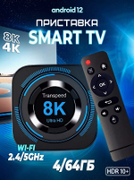Смарт-приставка Transpeed 8K618-T 4/64