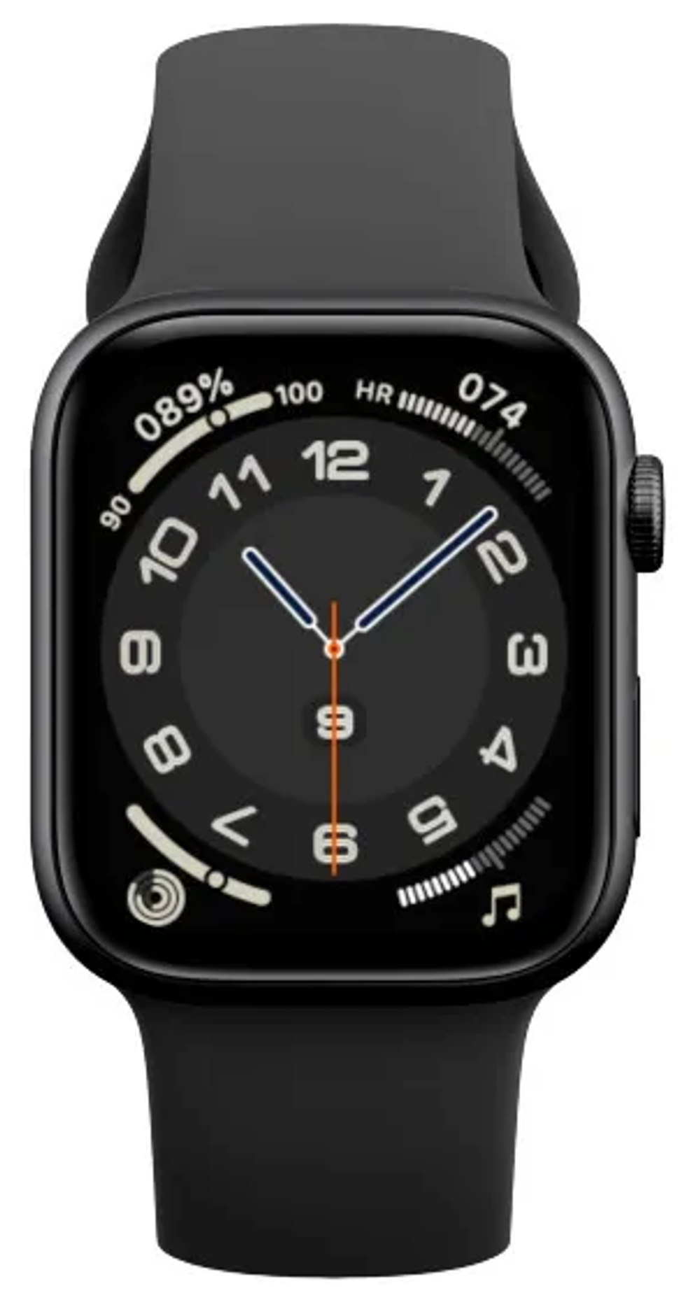 Смарт-часы KUPLACE Smart Watch X7 Pro 45mm черный