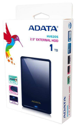 Внешний жесткий диск ADATA HV620S 1ТБ (AHV620S-1TU3-CBL)