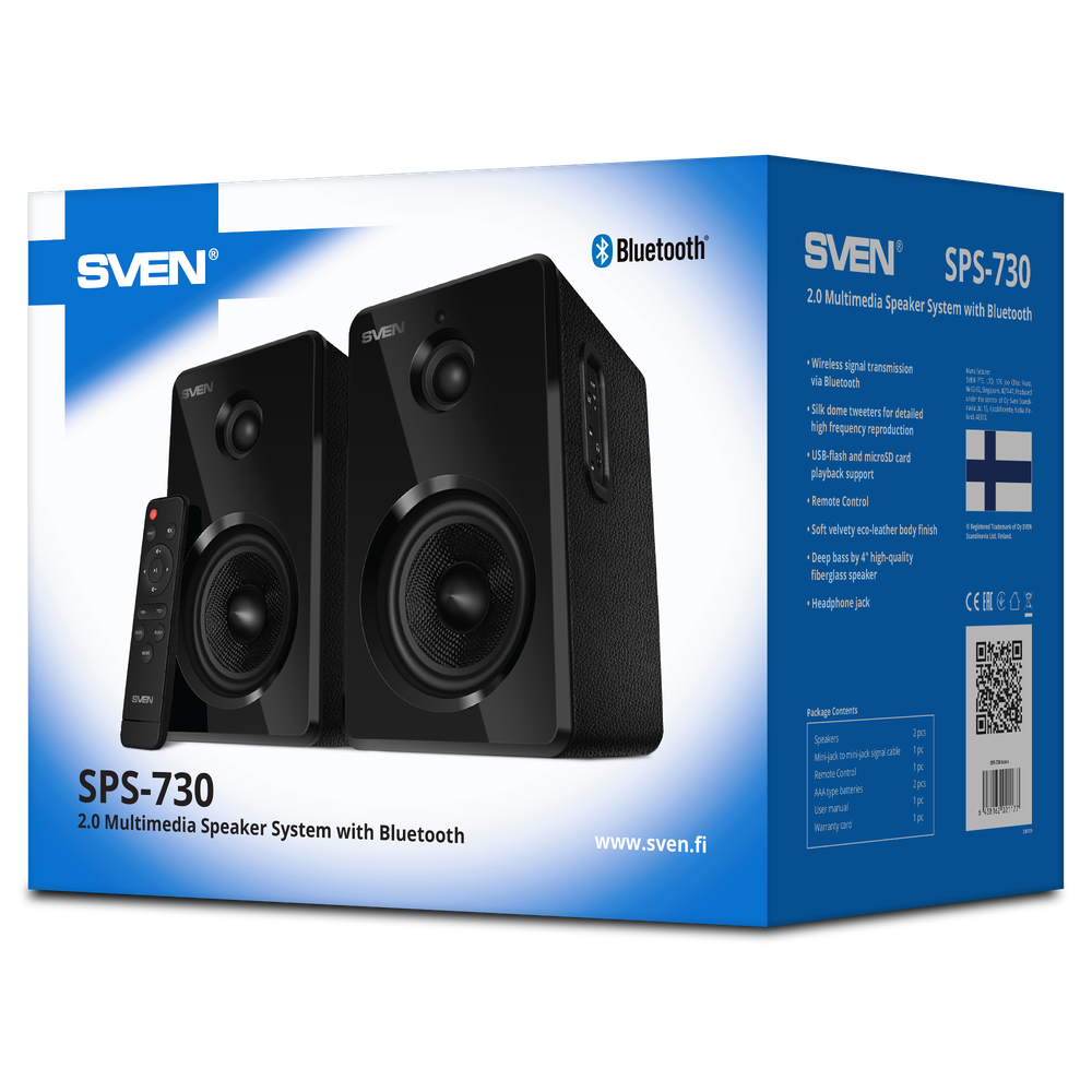 Компьютерные колонки SVEN SPS-730 Black