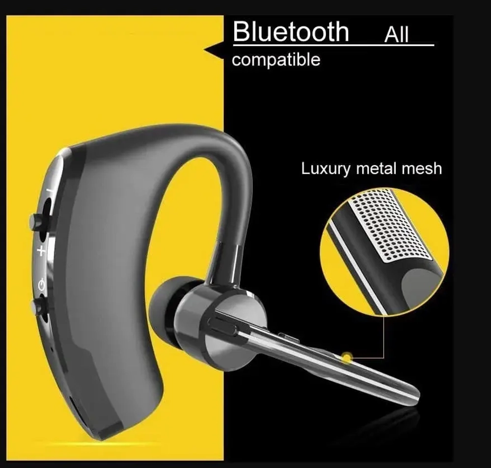 Беспроводная Bluetooth гарнитура Taymlux К6 черная