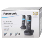 DECT телефон Panasonic KX-TG1612RUH черный, серый
