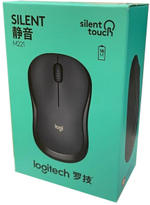 Беспроводная мышь Logitech M221 Silent белый (910-006090)