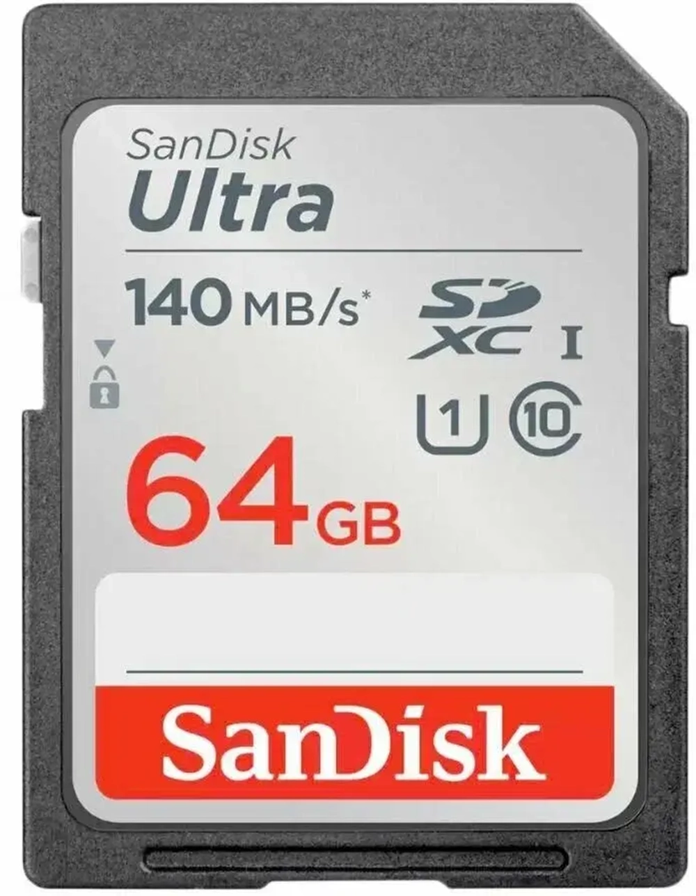 Карта памяти Sandisk 64Gb SD Ultra, SDSDUNB-064G-GN6IN