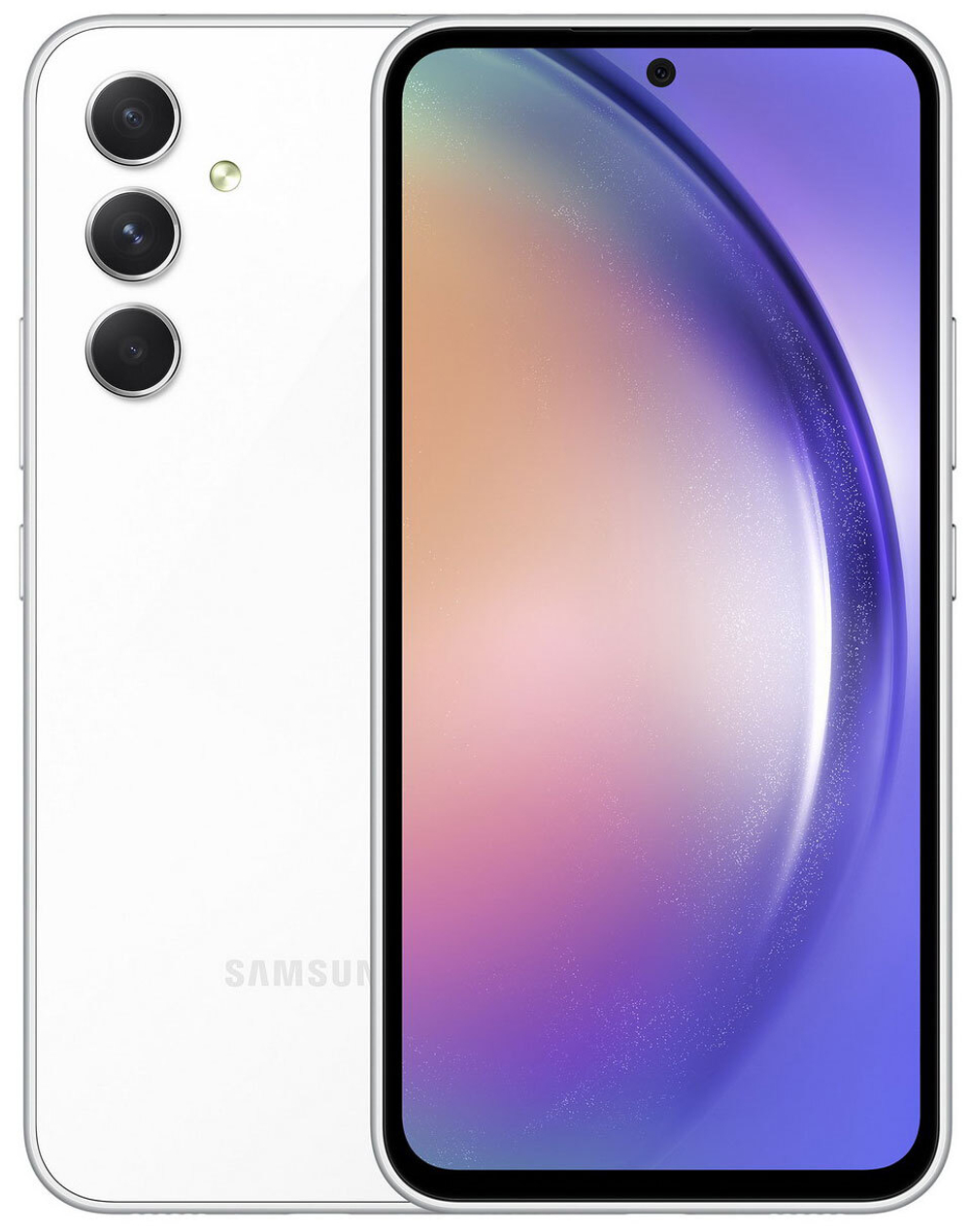 Смартфон Samsung Galaxy A54 5G, 8Гб/256Гб, 2 Nano-SIM, белый