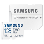 Карта памяти Samsung Evo Plus microSDXC U3 Class 10 128GB MB-MC128KA/KR