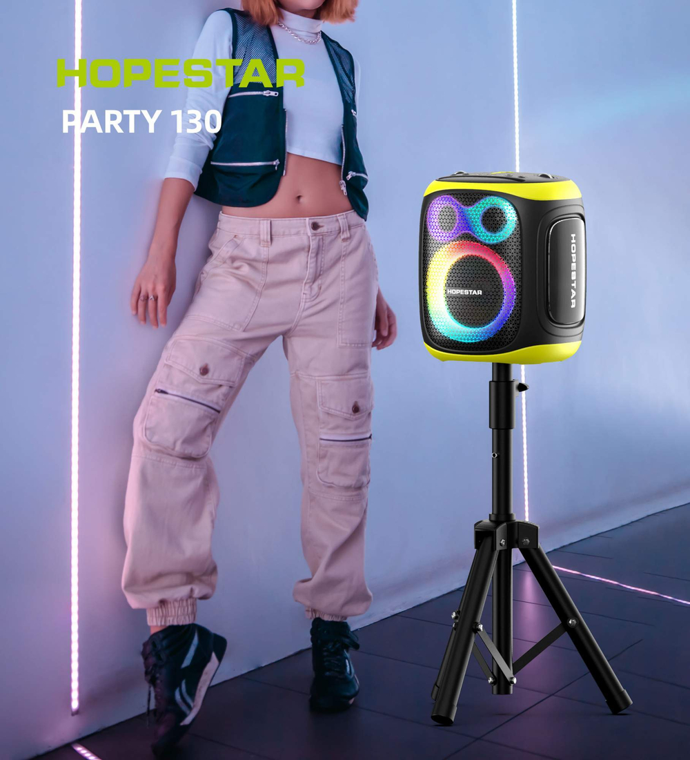 Портативная колонка Hopestar Party 130 Gray