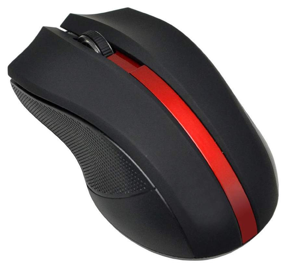 Беспроводная мышь OKLICK 615MW Red/Black