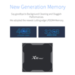 Смарт ТВ приставка DGMedia X96 Max+, Андроид медиаплеер 4/32 Gb, Amlogic S905X3