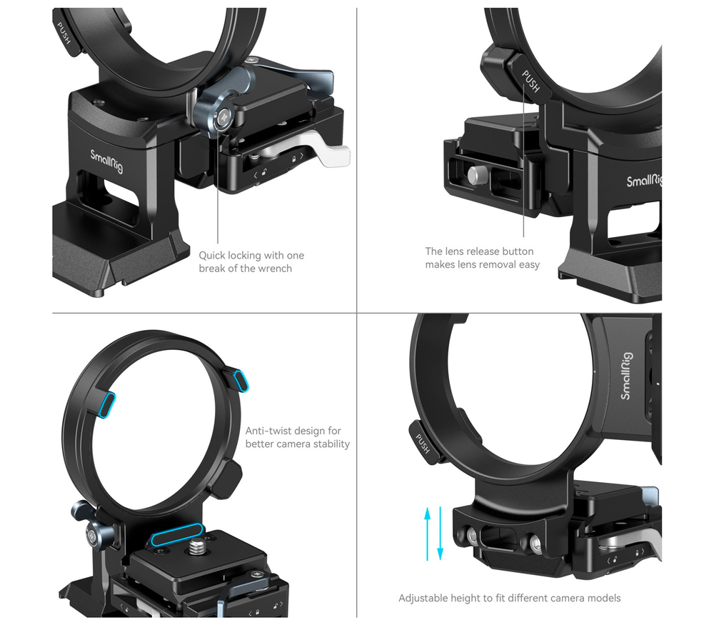 Поворотная плошадка SmallRig 4244 для камер Sony a1, a7, a9, FX серии