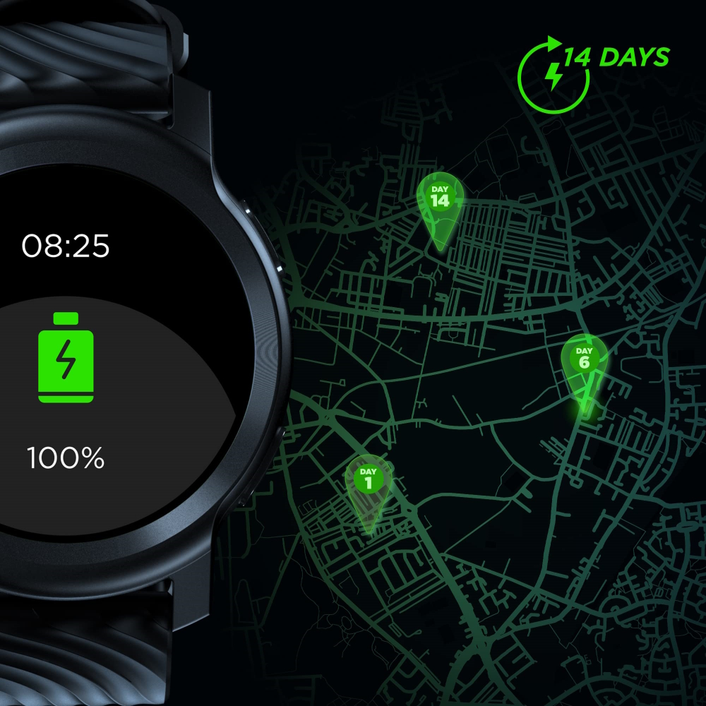 Смарт-часы Motorola Moto Watch 100 Phantom Black