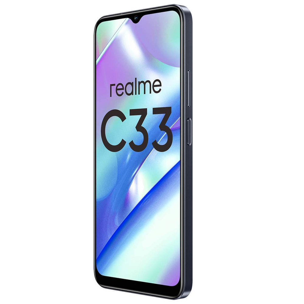 Смартфон Realme C33 4/128GB Night Black