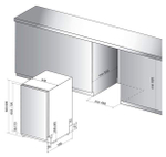 Встраиваемая посудомоечная машина Hotpoint-Ariston HSIC 3M19 C