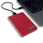 Внешний жесткий диск TLC Slim Portable, Портативный HDD 2,5" 320 Gb USB 3.0, Красный